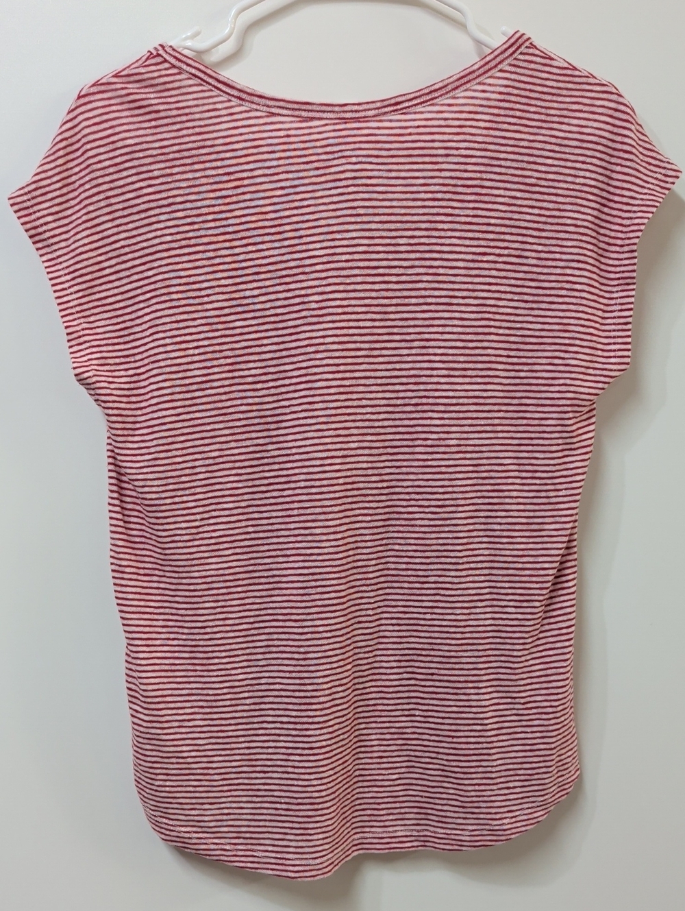 🎁 Universal Thread Red White Striped Tee Size XS - Picture 5 of 5